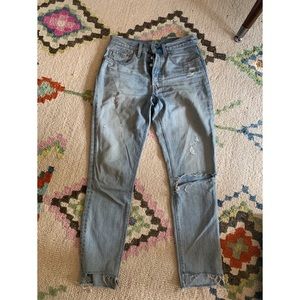 Levi’s 501 skinny jeans size 26